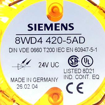 Continuous light element yellow 