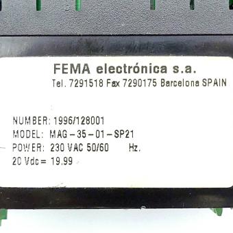 Multimeter panel MAG-35-01-SP21 