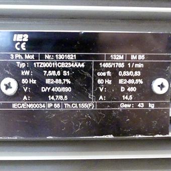 three phase motor 1TZ90011CB234AA4 