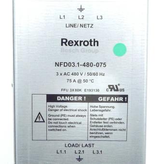 Netzfilter NFD03.1-480-075 