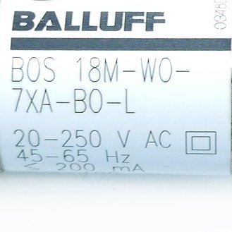 Photoelektrischer Sensor BOS 18M-WO-7XB-BO-L 