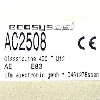 AS-i Module ClassicLine 4 DO T M12 