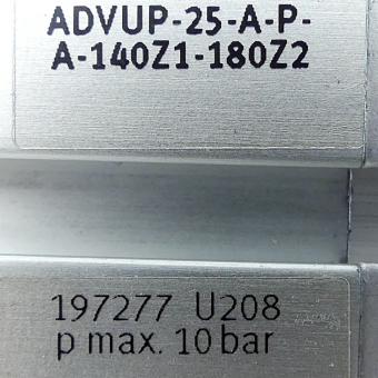 Pneumatic cylinder ADVU-25-A-P-A-140Z1-180Z2 