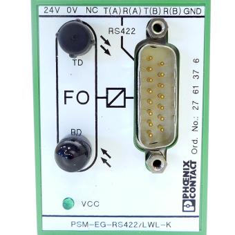 Interface module PSM-EG-RS422/LWL-K 