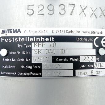 Feststelleinheit KBP 40 