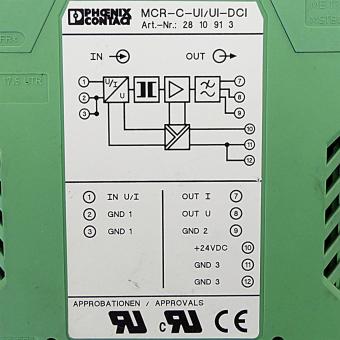 Trennverstärker MCR-C-UI/UI-DCI 