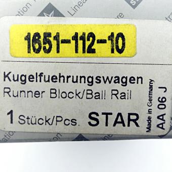 Kugelführungswagen 