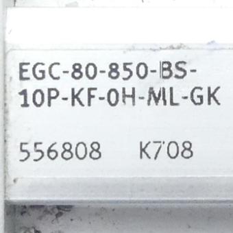 Spindle axis EGC-80-850-BS-10P-KF-OH-ML-GK 