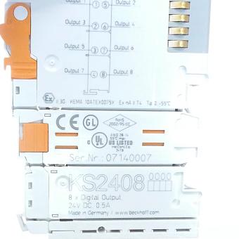 8-Channel-digital-output terminal KS2408 