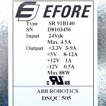 ABB Robotics Power supply DSQC 505 