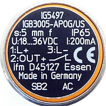 Induktiver Sensor IG5497 