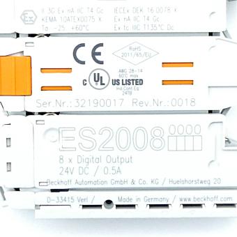 8-channel digital output terminal 