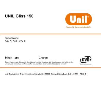 20 Liter Gliss 150 