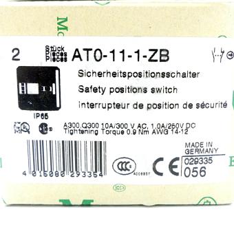 2 Pieces Safety positions switch ATO-11-1-ZB 