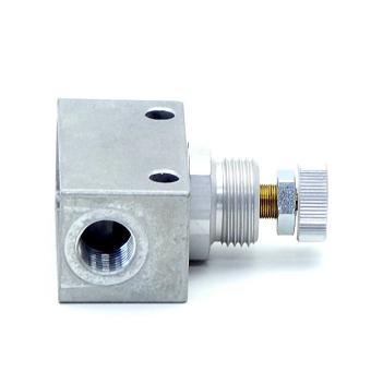 One-way flow control valve 