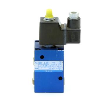 Solenoid valve with coil 