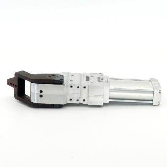 Pneumatic clamp 45° - 105 ° 