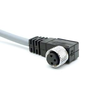 2 Pieces connecting cables SIM-M8-3WD-5-PU 