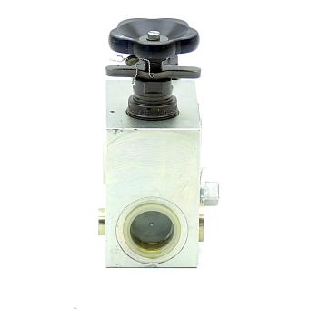 Safety block hydraulic valve 