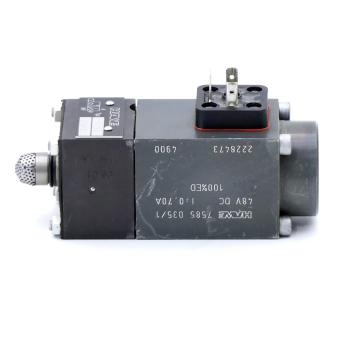 Directional seated valves 