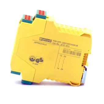 Safety relay PSR-SPP-24DC/SDC4/2X1/B 