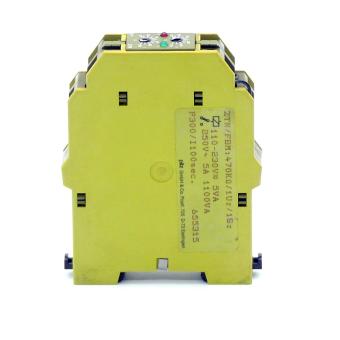 Safety relay ZTN/FBM:470KOhm/1Uz/1Sz 