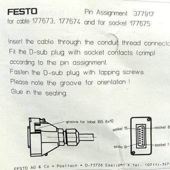 Cable KMPV-SUB-D-15-5 