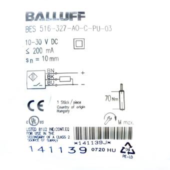 Inductive sensor BES01E1 