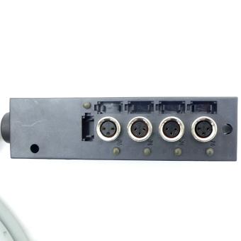 Aktor/Sensor-Box mit 5 m Kabel für 4 Aktoren/Sensoren MVH4S-RNA5.0 