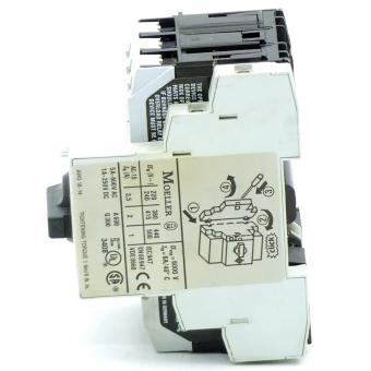 Motor circuit breaker with auxiliary contact 