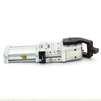 Pneumatic clamp 45° - 105 ° 