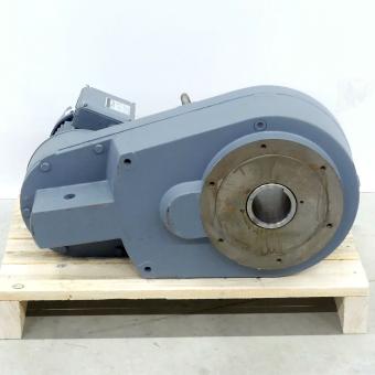 Shaft Mounted Geared Motor with brake 