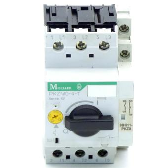 Motor circuit breaker with auxiliary contact 