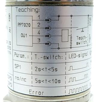 Electronic pressure sensor 