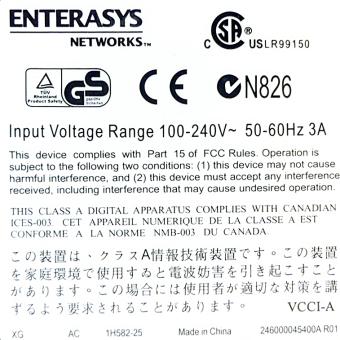 Enterasys Matrix E Series 