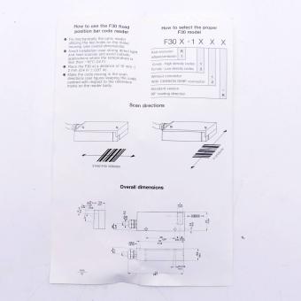 Barcodescanner F301-111 