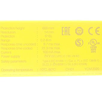 Sicherheitslichtgitter PSEN opll4F-s-14-0600 receiver+emitter 