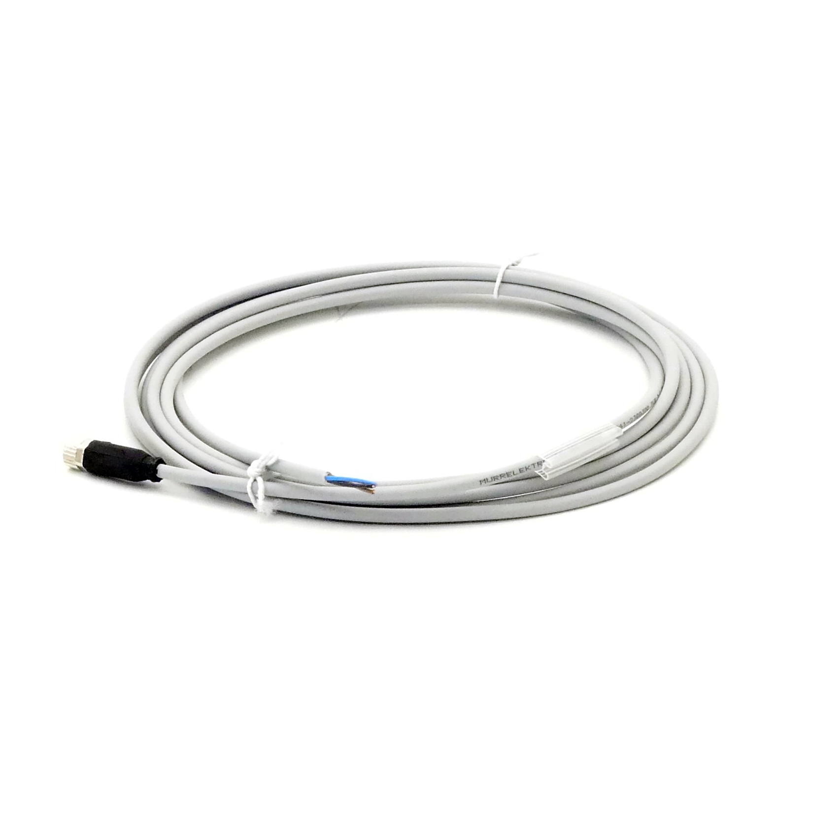 M8 female 0° A-cod. with cable 