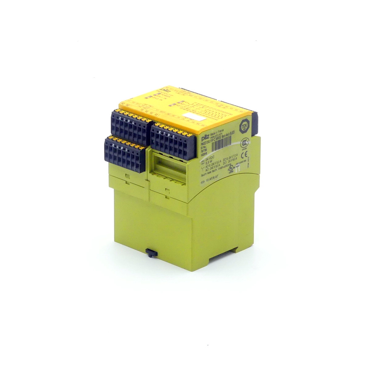 safety relay PNOZ X10.11P C 24VDC 6n/o 4n/c 6LED 