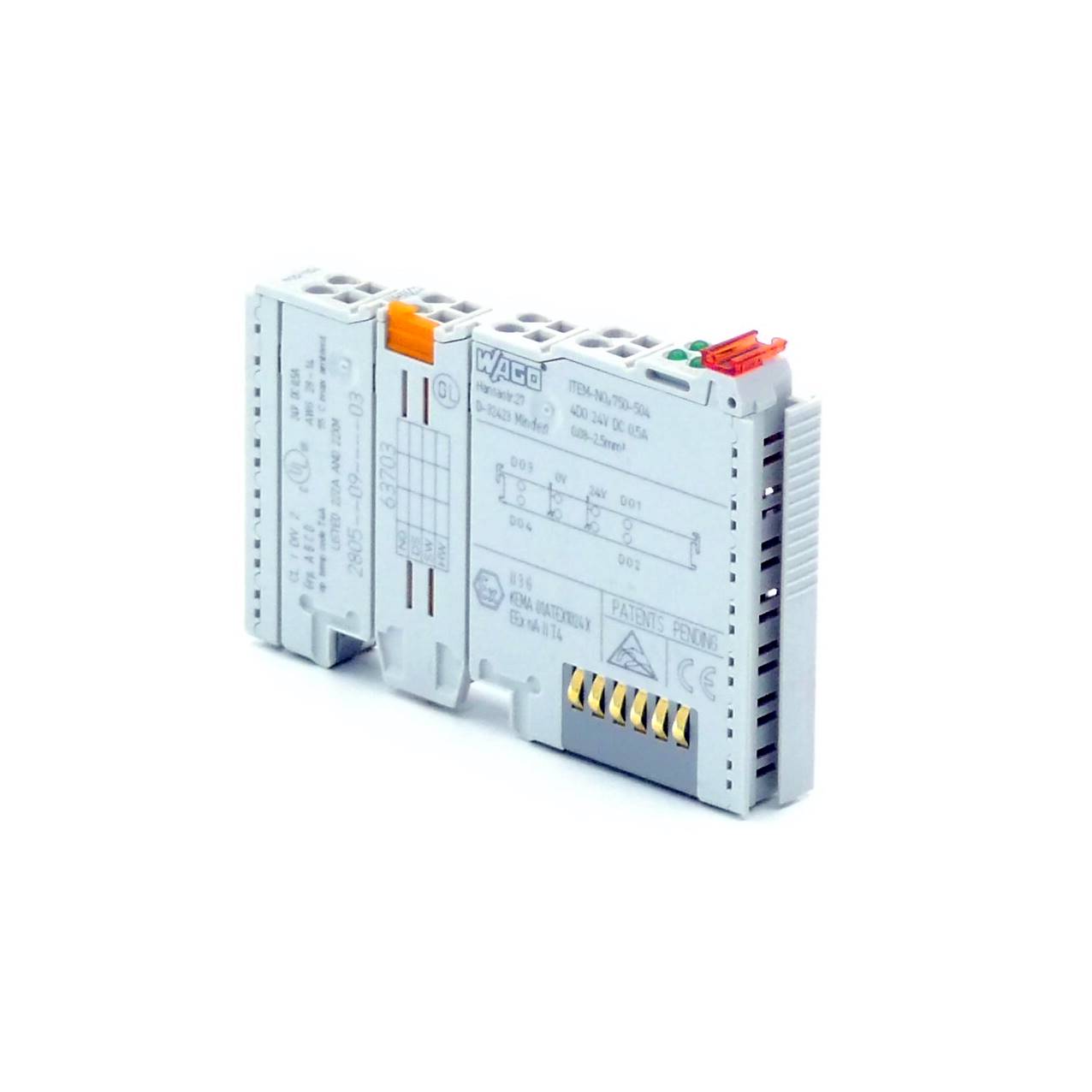 Digital output terminal 750-504 3 pieces 