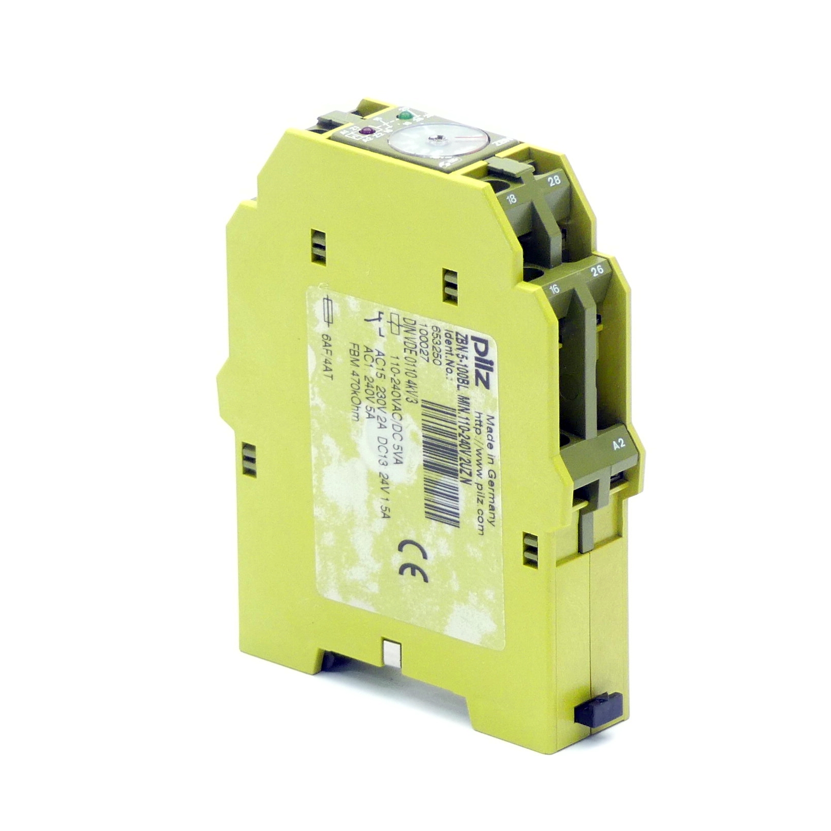 Safety relay ZBN/FBM:470kOhm 