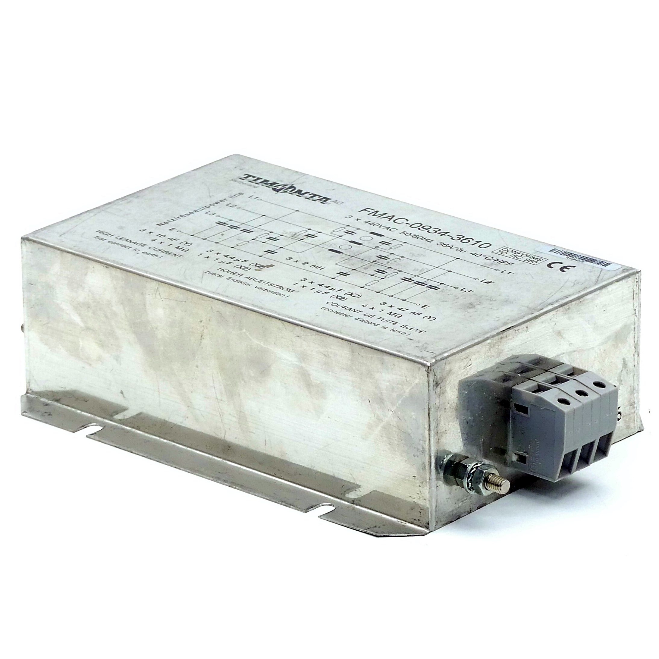 mains filter FMAC-0934-3610 