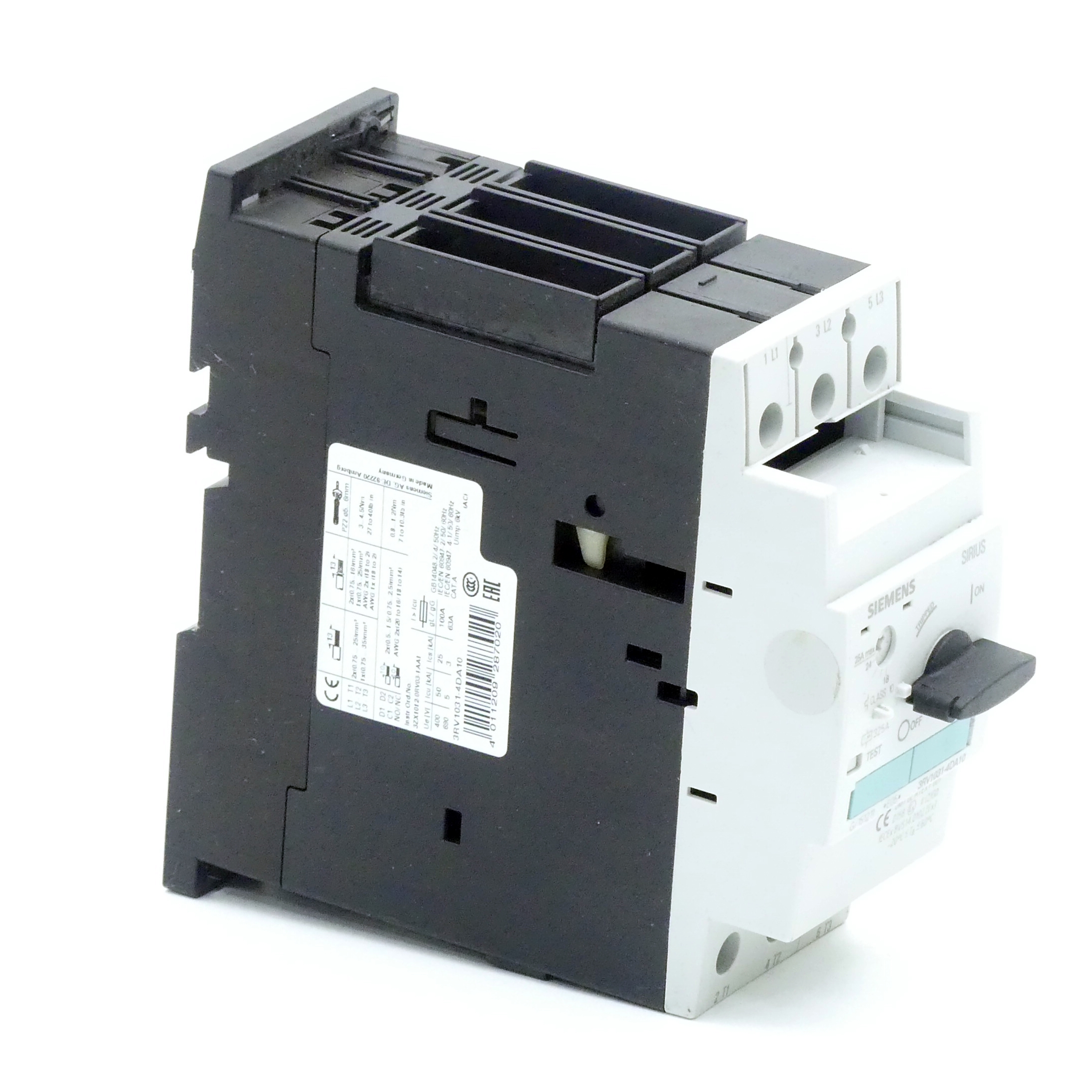 Sirius Circuit Breaker 3RV1031-4DA10 