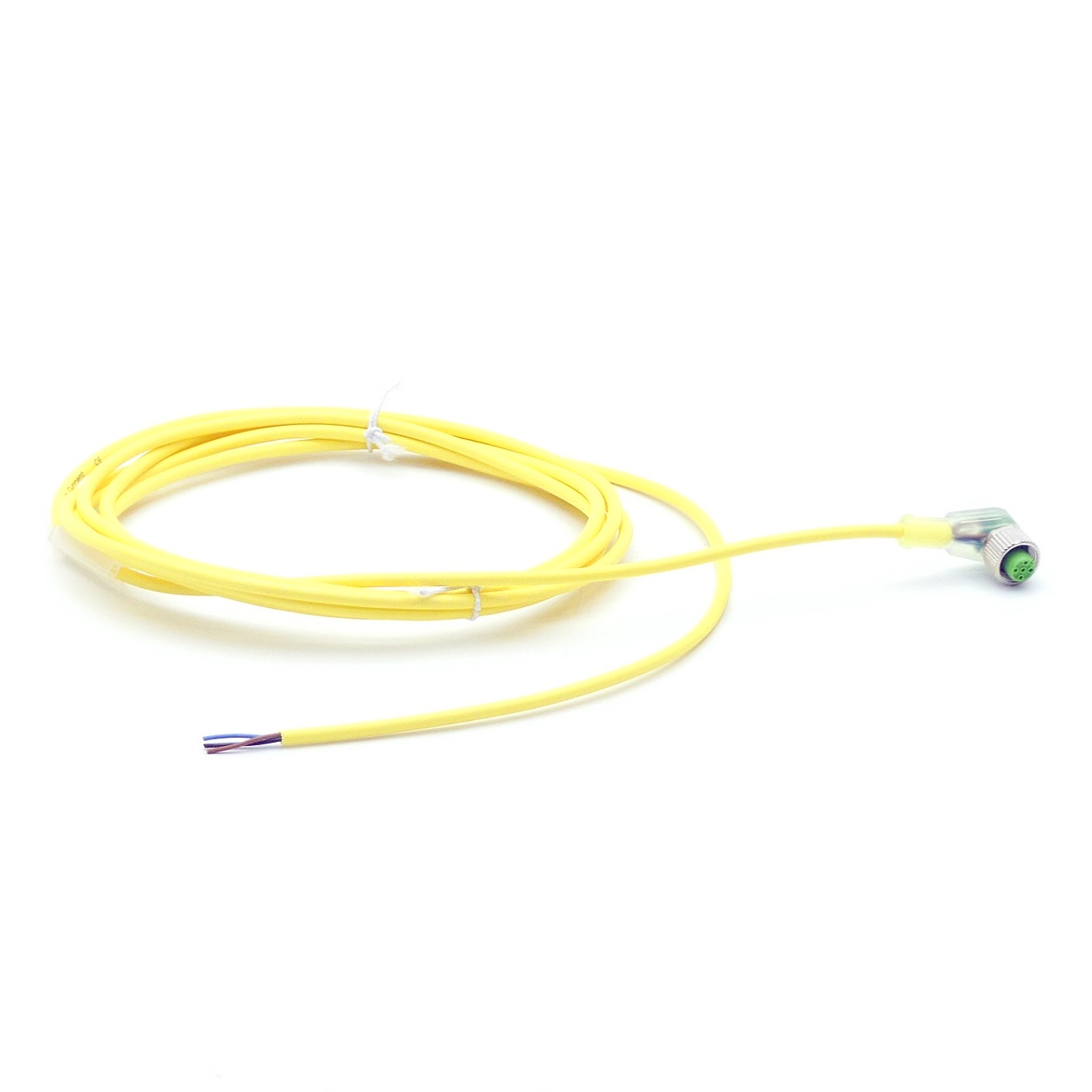 Sensor Cable M12 female 90° with cable LED 