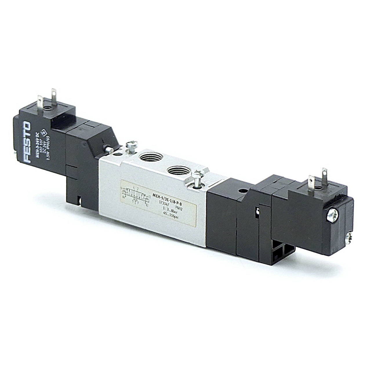 Solenoid valve MEH-5/3E-1/8-P-B 