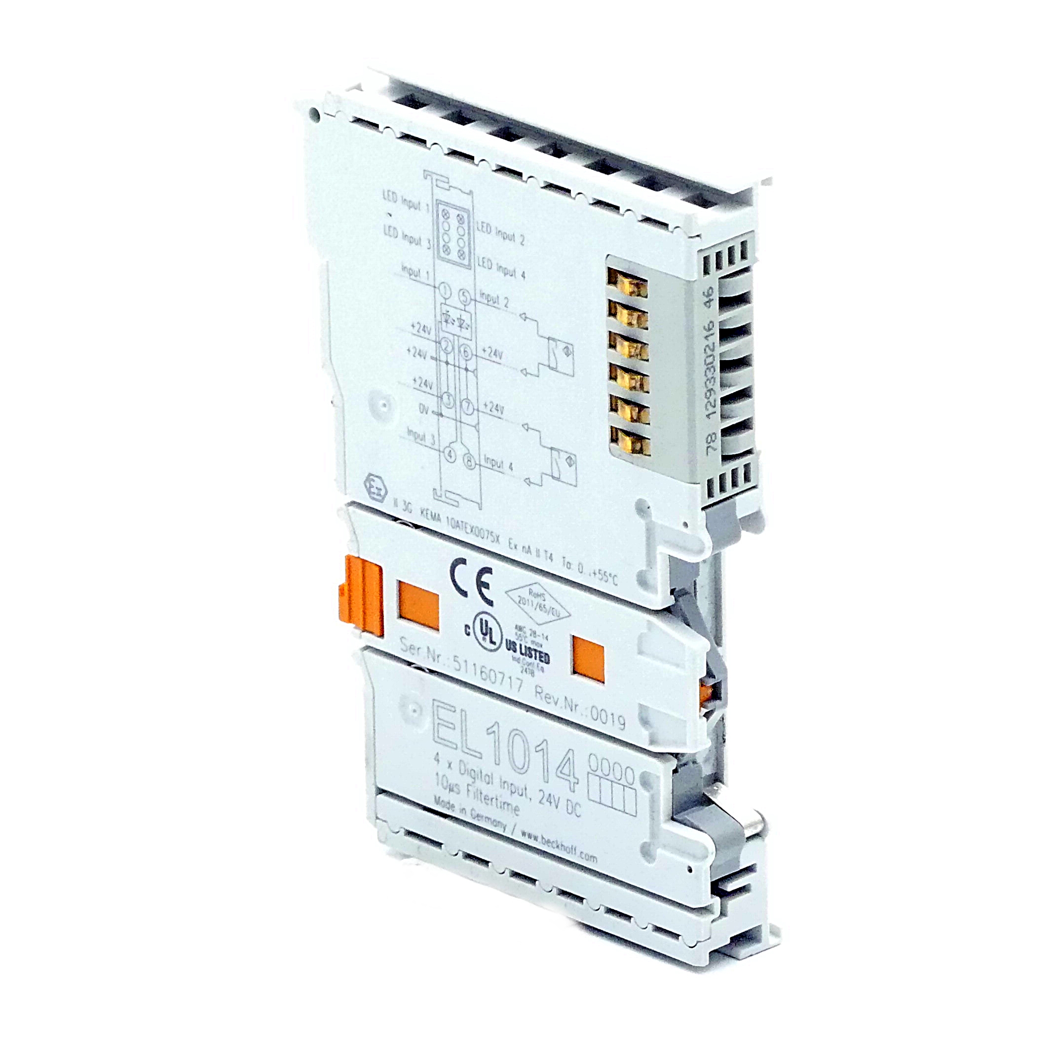 4-Channel-digital-input-terminal EL1014 