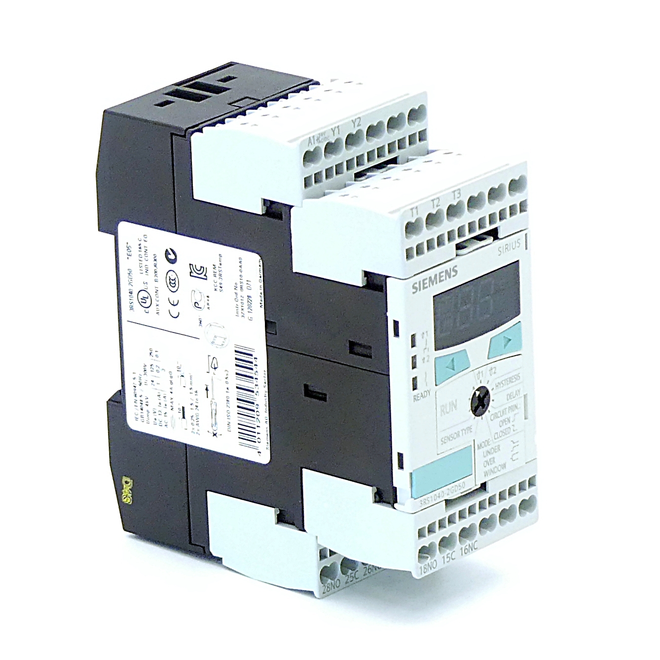 Temperature monitoring relay 