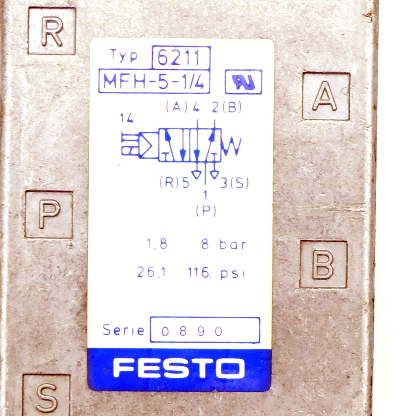 Magnetic valve MFH-5-1/4 