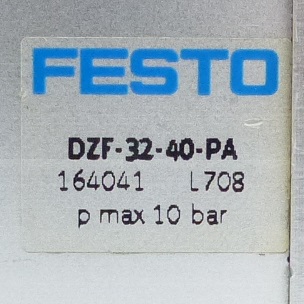 Flachzylinder DZF-32-40-PA 