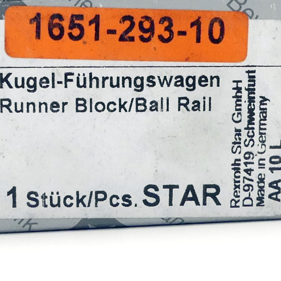 Kugel-Führungswagen 